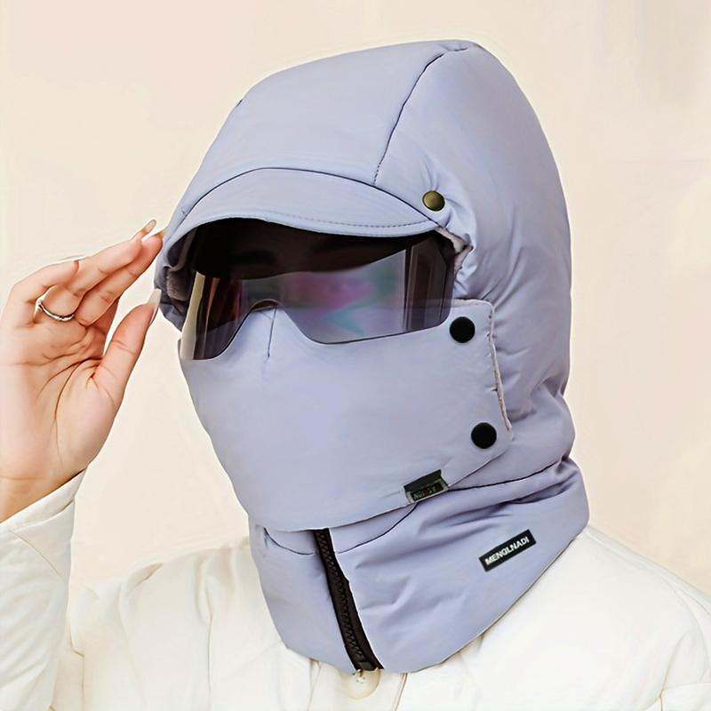 Zimowe gogle design czapka do jazdy podszewka polarowa wodoodporna ochrona przed zimnem wygodna wielokolorowa