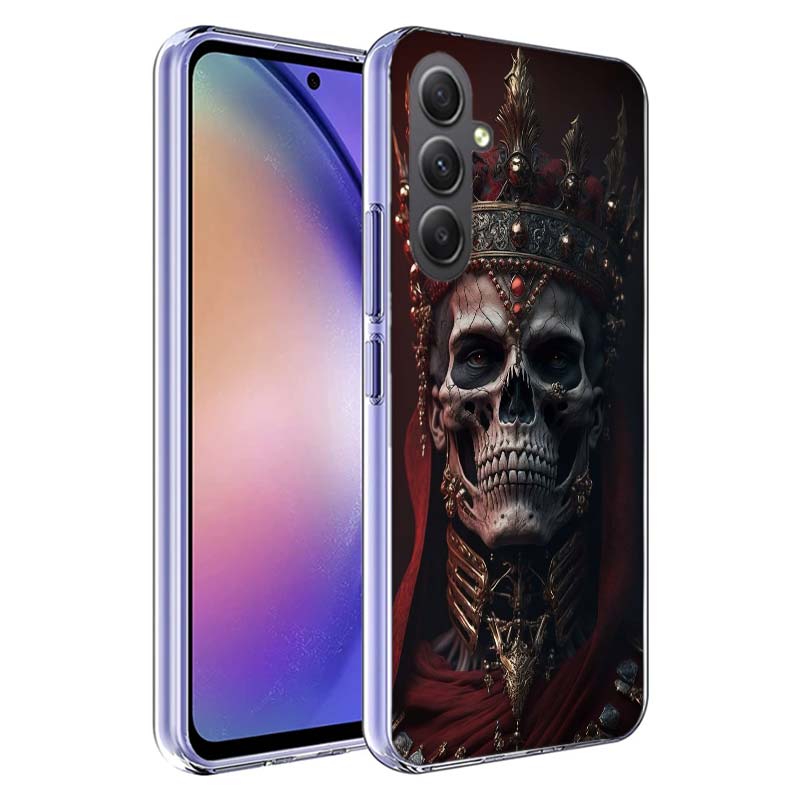 

Crown Skeleton Emperor Phone Case for Samsung A17 A37 A57 A07 A16 A26 A36 A56 A06 A02S A12 A22 A32 A52S A04S A14 A24 A34 A54 A03 Samsung A54 5G