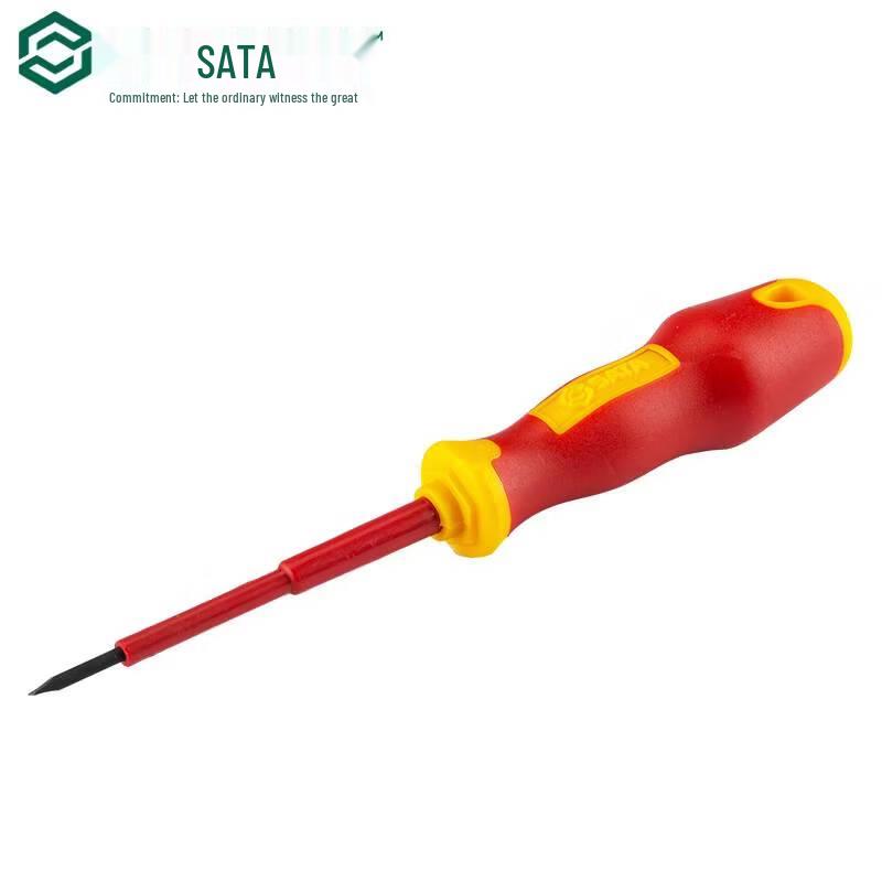 SATA T-Series VDE Insulated Slotted Screwdriver