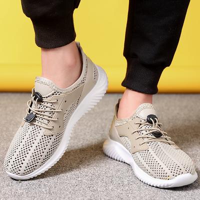 All-Match Herren Leichte Sneaker Luxusmarke Herren Outdoor Schuhe Ausgehöhlt Herren Casual Walking Schuhe Rutschfeste Flats für Herren