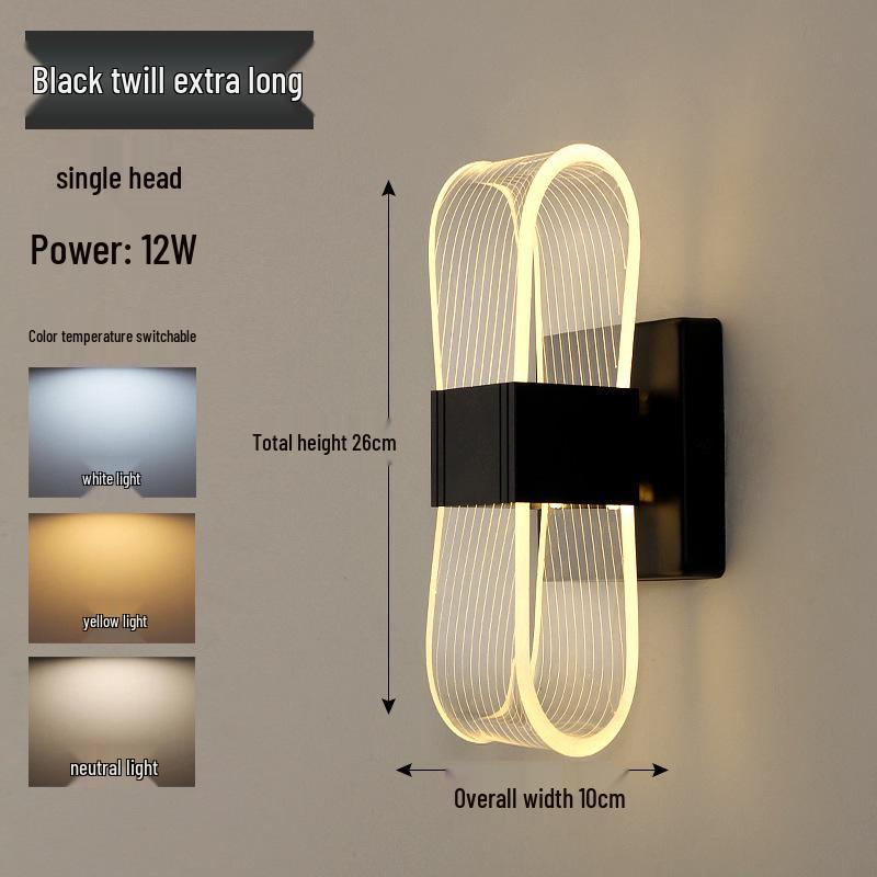 Luxury Nordic Butterfly LED Wall Sconce: Modern Minimalist Design for Bedroom or TV Room with Tricolor Lighting