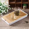 Milne Rechteckiges Teebrett (33x19cm)/ Wiederverwendetes Bambus-Teebrett