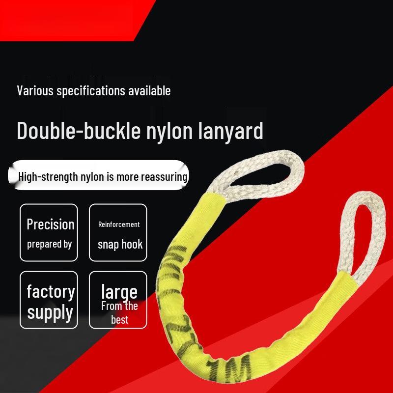 

5-Ton 1-Meter Nylon Lifting Sling with Protective Sleeves