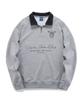 COLUMBIA UNIVERSITY Cu Tennis Club Terry Half Zip-Up Sweatshirts M. Gray
