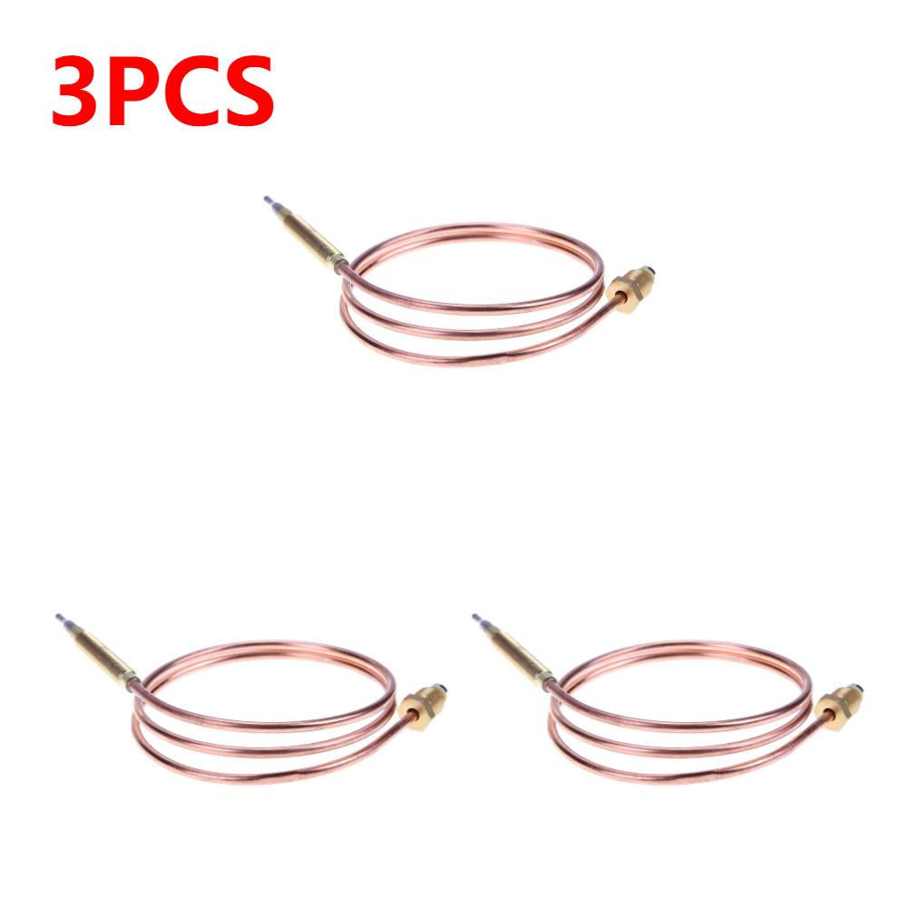 1-5 pz Valvola Termocoppia Universale a Gas 60/120cm Sostituzione Termocoppia per Camino per Scaldabagno, Bollitore da Tè con 5 Parti Fisse