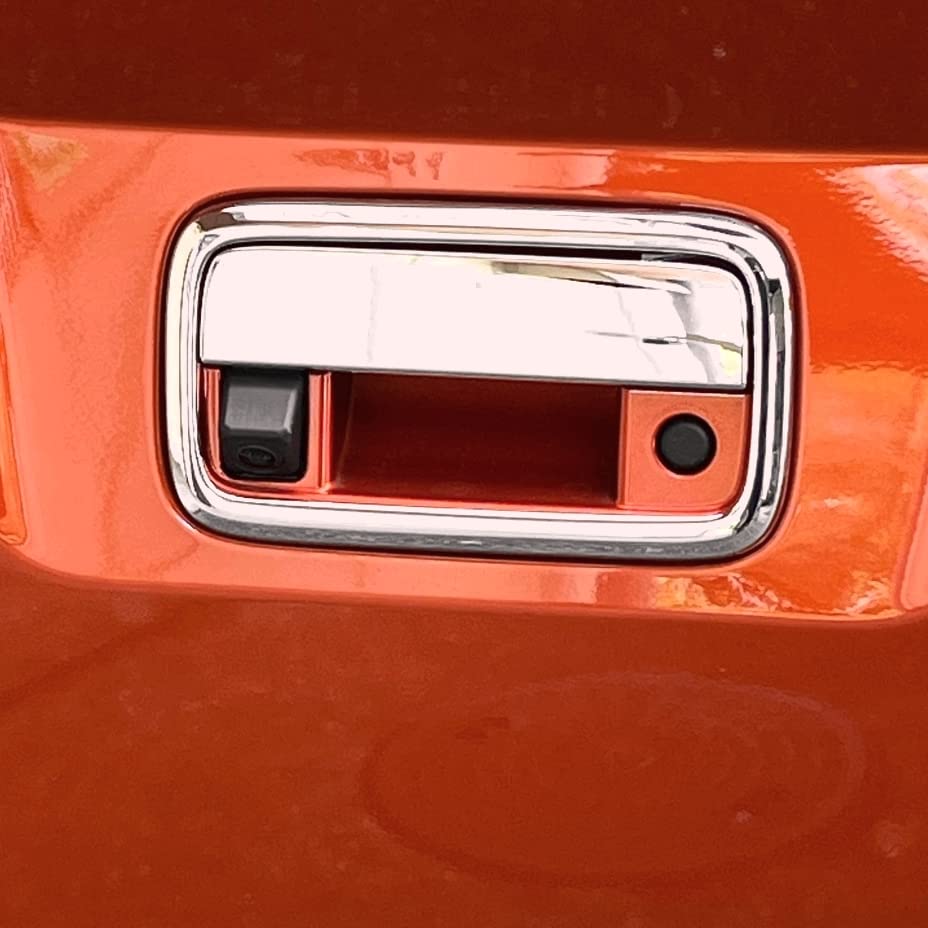 CGP Rear Door Handle Cover, Rear Luggage Door Garnish, Back Door Handle for Toyota Atrai S700V/S710V and Hijet Cargo, Chrome Plated, CGP-D4602A