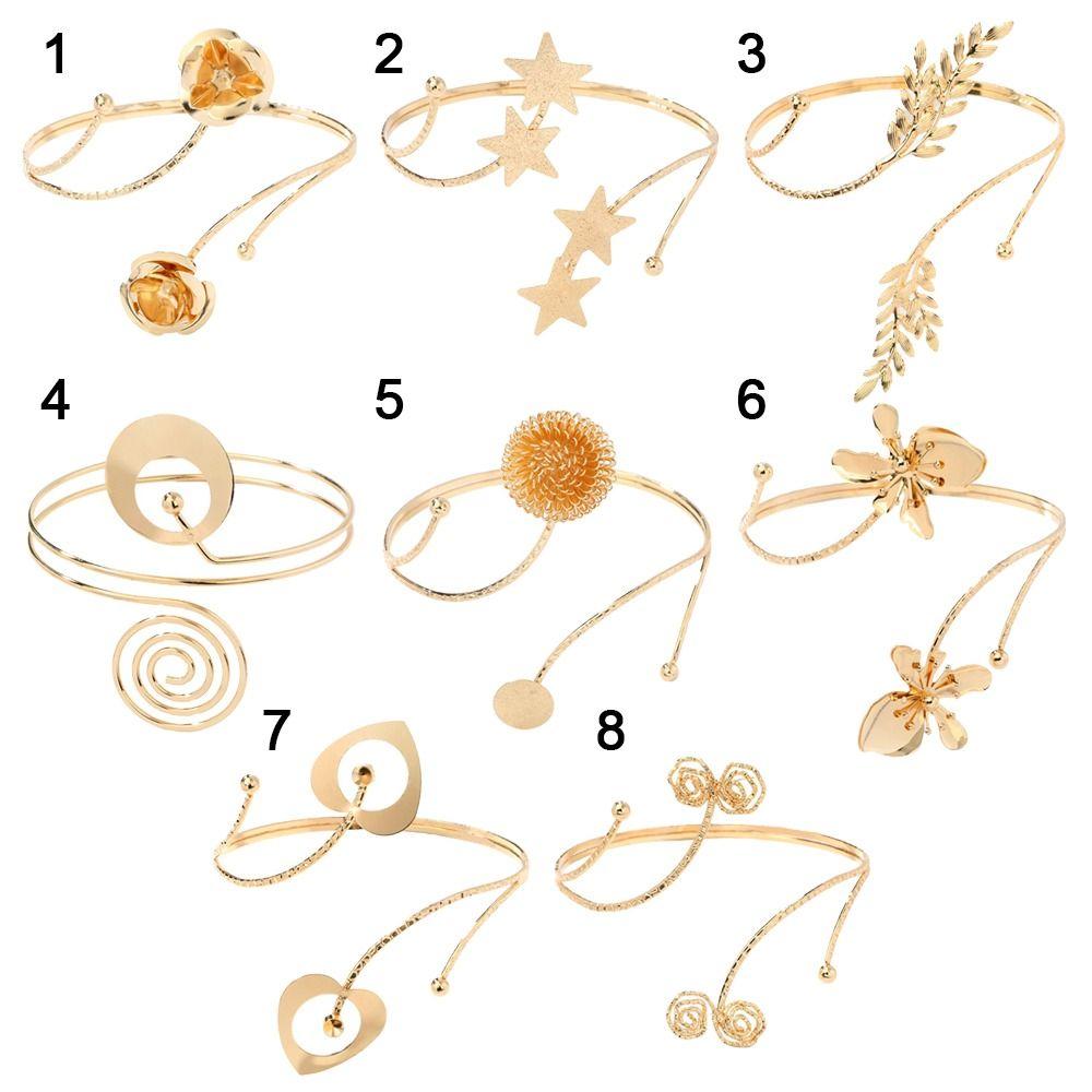 2 Stück/Set Armreif Armkette Metallvorhangband Mode Fenster Vorhang Schnallen Schmuckzubehör