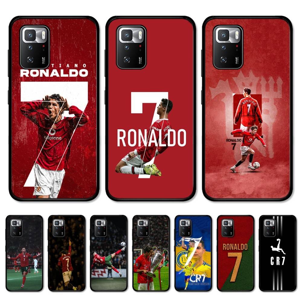 Famous Football Players C-CR7 Phone Case For Redmi Note 4 X 5 A 6 7 8 T 9 9S 10 11 11S 11Epro Poco M3 Pro