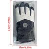 PU Leather Winter Cycling Gloves Full Fingers Non-Slip Touch Screen Gloves Fleece Lining Waterproof Waterproof Gloves