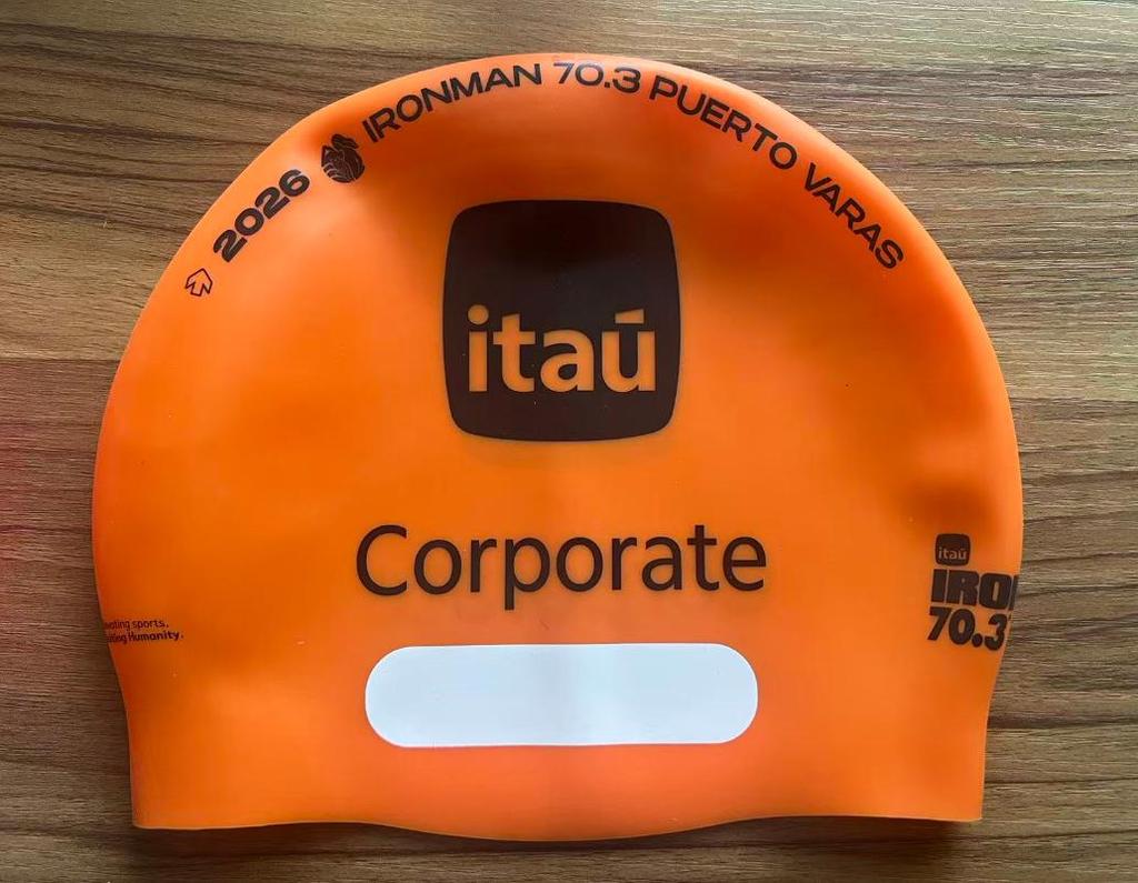 3D Seamless Unisex Silicone Swim Cap with Logo