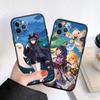CJ60 Genshin Impact Soft Shell Phone Case for Redmi Note 10 11 12 Pro Max 10S 10C 10T 11A 11S 12S 12C