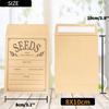 100Pcs Envelopes Reusable Container Organizer Packets for Organizing Small Items Flower Storage