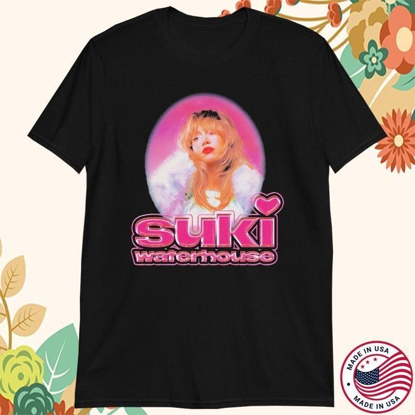 Suki Waterhouse Music Tour For Fans T Shirt Cotton Black S-5XL SE607 Unisex T-Shirt S