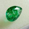 Pear Cut Natural Green Emerald Colombian 9+ Ct Stunning Certified Gemstone