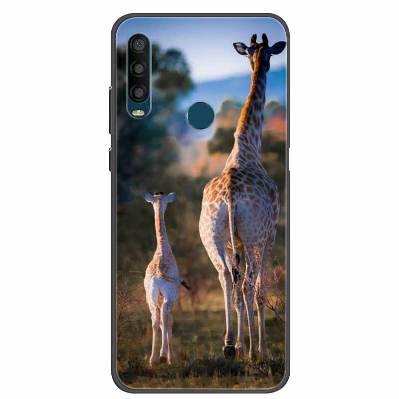 Voor Alcatel 3L 2020 Hoesjes Gedrukte Kat Zacht Siliconen Achterkanten voor Alcatel3L 3 L 2020 5029Y 5029 5029D Fundas Capa Coque 6.22