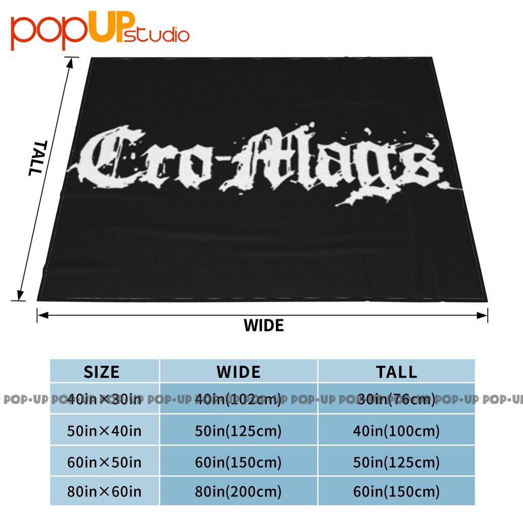 Cro Mags Logo Rock N Roll Music Band Ultra-Soft Blanket Quilt Winter Sofa Cover Bed Covers