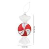 Christmas Lollipop Candy Cane Pendant Big Xmas Tree Hanging Ball Ornaments 2024 Christmas Decoration For Home 2025 New Year Gift