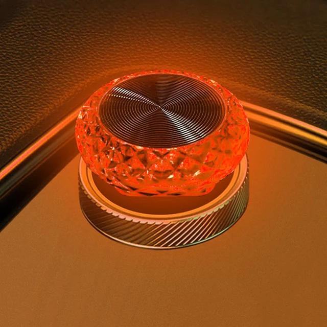 1x RGB Car USB Ambient Light Mini LED Decorative Atmosphere Lamps For Auto Interior Environment Light Computer Light Plug Play