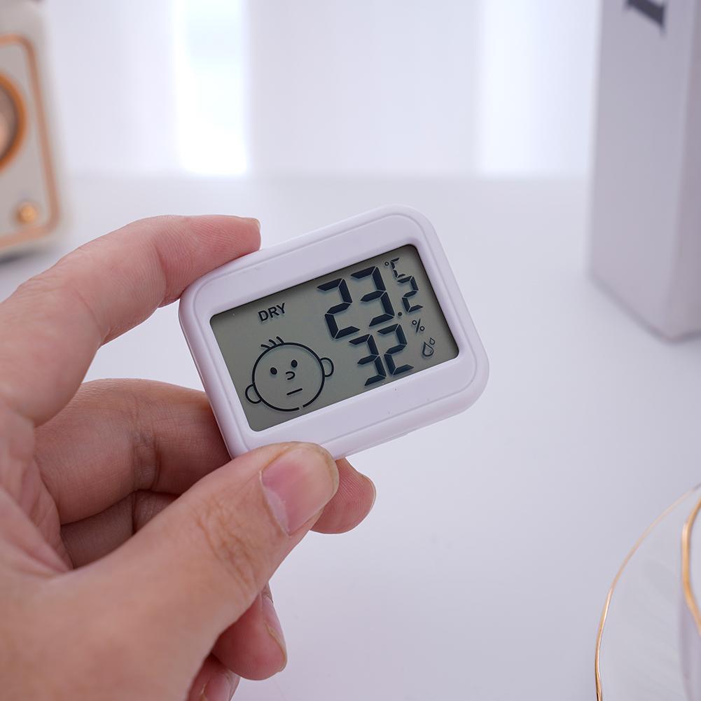 Termometro LED Termoigrometro Orologio Elettronico Multifunzione Misuratore di Temperatura Umidità Stazione Meteorologica per Casa con Allarme