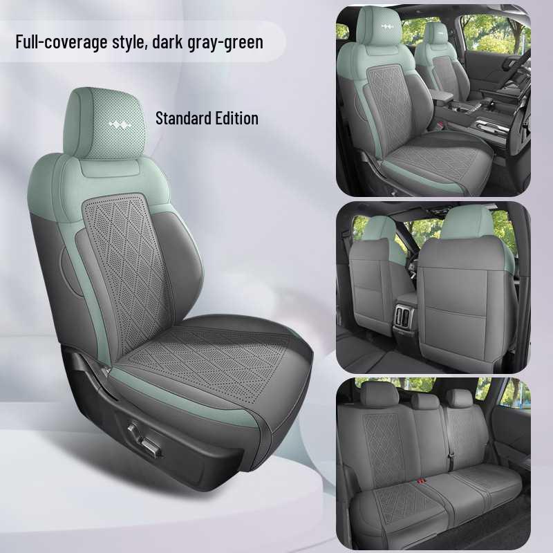 25 Styles Leopard 5-Seat Full Coverage Breathable Suede Car Seat Covers for All Seasons
