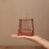 Sandalwood Trapezoidal Cage for Crickets Grasshoppers and Other Reptiles Practical Exquisite Solid Wood Unpainted Classic Cage
