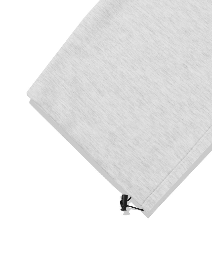 GAINSBORO Utility Cargo String Pants_White Melange