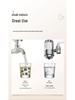 304 Stainless Steel Transparent Faucet Water Purifier with Ultrafiltration and Ceramic Descaler for Direct Drinking.