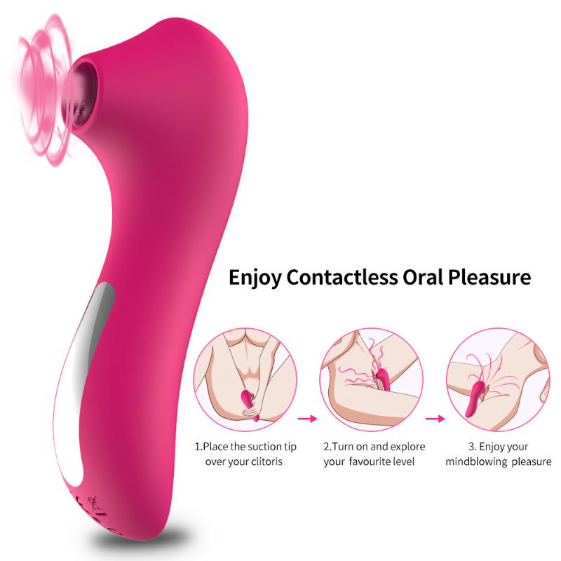 Clitori Sucker Vibrat Oral Clitoris Stimulator Vibrating Sucker Sex Suction Vibrator Female Lady Sex Toys for Womans