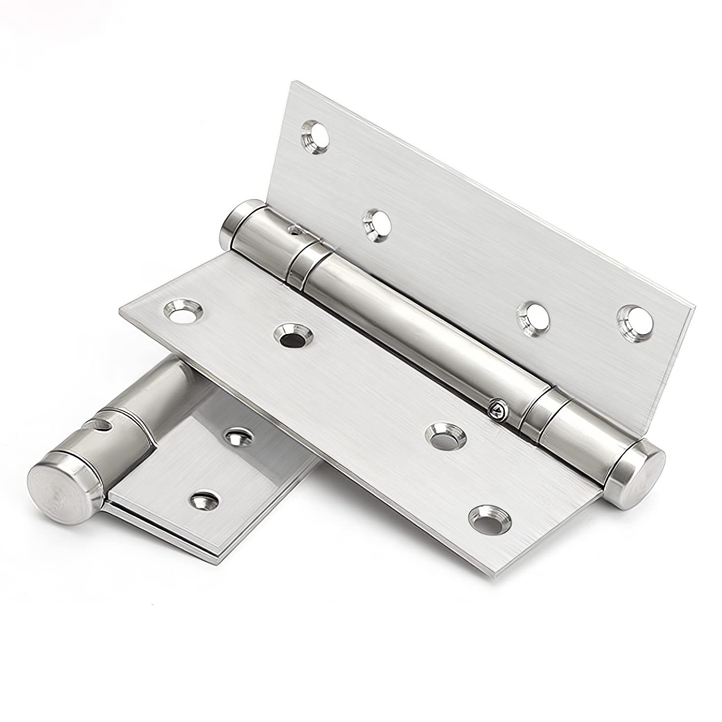 

Hardbase Hardware Hinge Hinge Spring Hinge Shock Resistant Stainless Steel Functions As Door Closer Positioning + buffer function 5inch