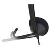 Casque d'Écoute Filaire USB avec Microphone Anti-bruit, Bureau Vidéoconférence KOSS CS195 USB Noir 94263