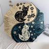 0106 Yin-Yang-Tier-Muster, automatischer Faltschirm, tragbares und faltbares Design, 8 Streben, ein Weihnachts- oder Geburtstagsgeschenk.