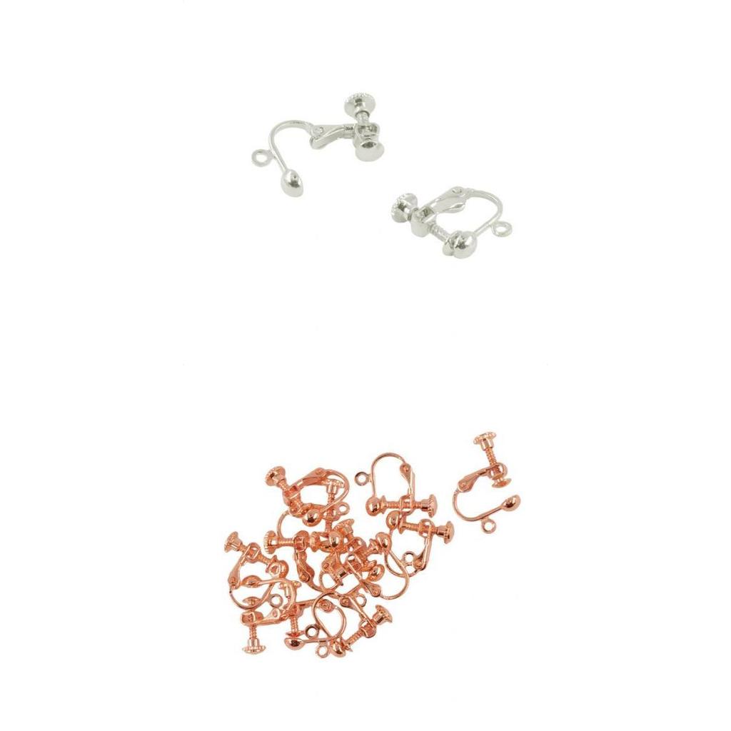 24Pcs Adjustable Earrings Finding Tool for Jewelry Making