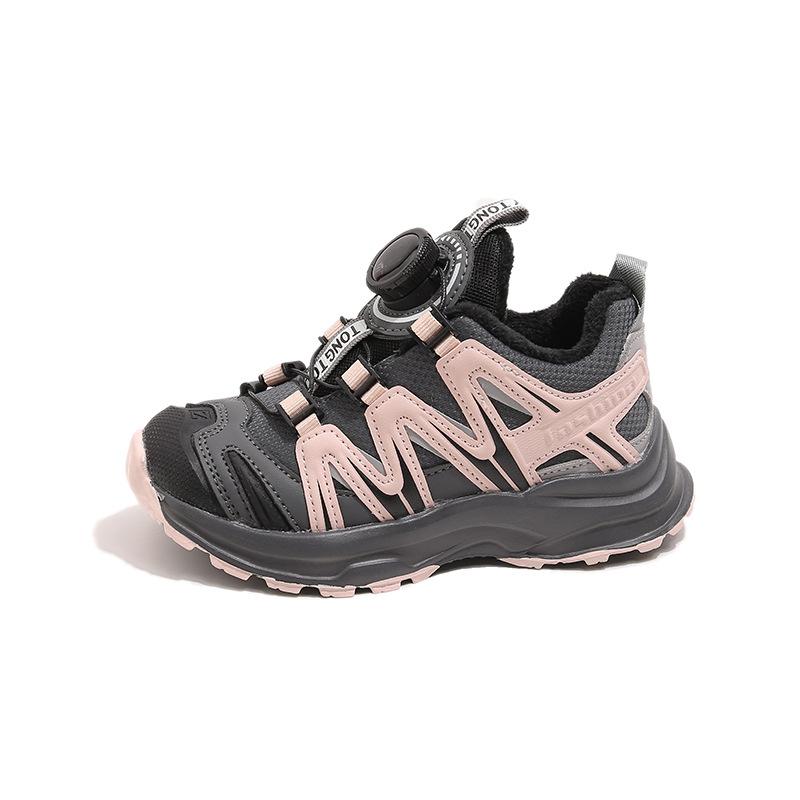 

Boys Outdoor Casual Snap-on Shoes, Girls Padded Shoes 27