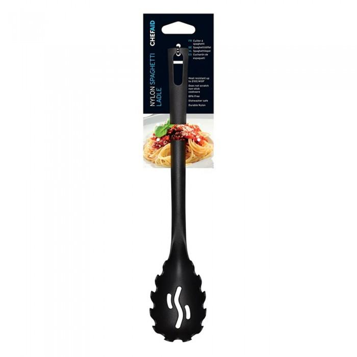 Chef Aid Mestolo per Spaghetti in Nylon Nero