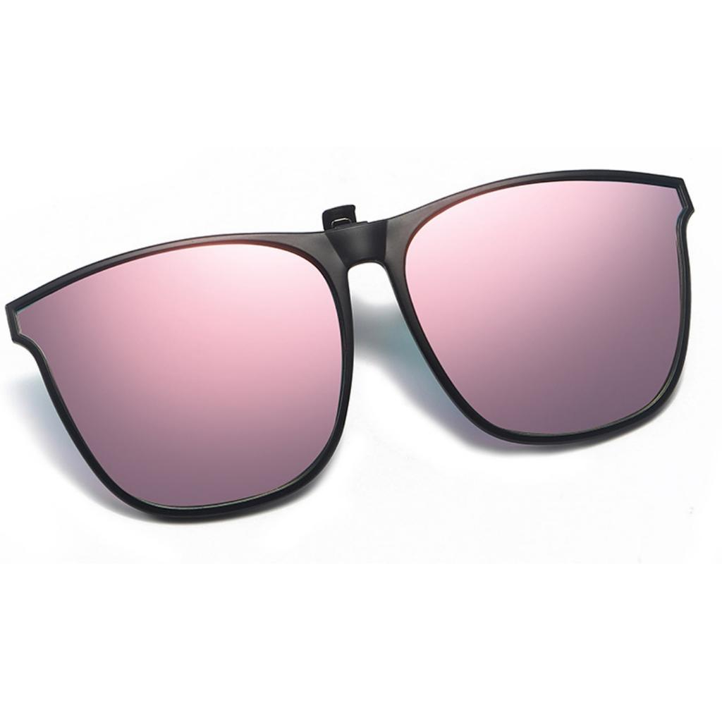 New PC Clip Sunglasses for Outdoor Fishing Driving Day Night Use Durable Lightweight UV Protection