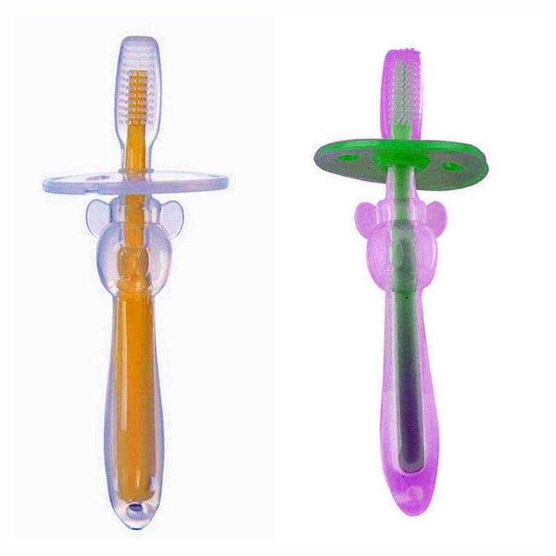 Buy Soft Deciduous Teeth Toothbrush Silicone Baby Kids Teeth