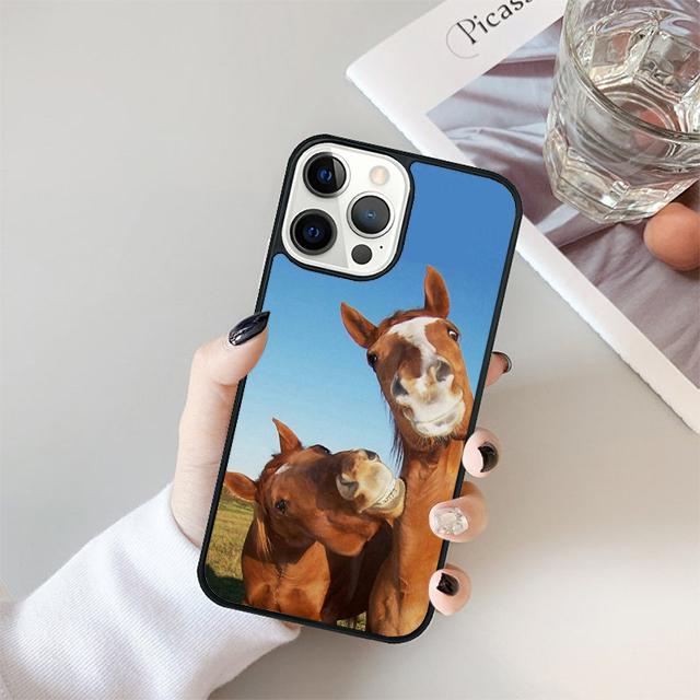 BEAUTIFUL FJORD HORSE Coque Shell For iPhone 17 Air 15 16 14 13 12 Pro Max 11 Pro Max Plus Phone Case Cover