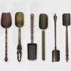 Alloy Hand-polished Incense Powder Spoon Incense Tools Accessories Household Indoor/study/play Seal Fragrance/Tea Scoop Utensil