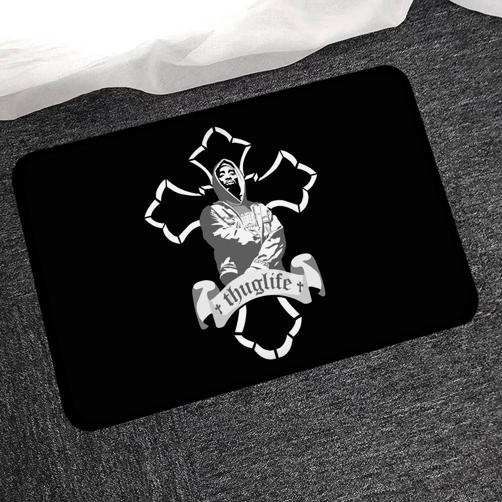 Rapper T-Tupac S-Shakur Küchenmatte Billiger Rutschfest Modernes Wohnzimmer Balkon Bedruckt Modernes Wohndekor