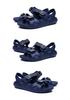 Men's Non-slip Breathable EVA Sole Summer Sports Slippers for Outdoor, Driving, and Beach