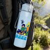1PC Deep Purple Rock Band Group Cartoon Print 750ml Portable Sports Water Bottle Leakproof Gym Outdoor Travel Drink Cup