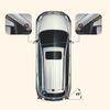 Car Blind Spot Monitoring Ultrasonic Sensor Lane Changing Tool Radar- Detection