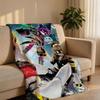 Animation M-Murder Droness Throw Short Plush Throw Blanket Soft Skin-Friendly Multi-Scene Home Office