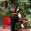 Set di Irrigazione Timer a Pulsante LCD da Giardino 30-5m 0-80L/H Ugello Rotante Regolabile Display Intelligente Sistema di Irrigazione Automatico