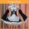 Impressionante Re:Zero Kara Hajimeru Isekai Seikatsu Gêmeas Ram/rem Design Atemporal Cosplay Vestido de Empregada e Adereço de Cabeça