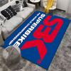 FIM Superbike Logo Teppich geeignet als rutschfeste Matte für das Wohnzimmer oder Schlafzimmer Sofa