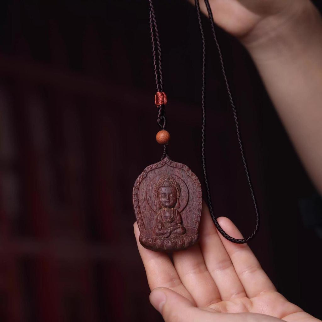 Chengui Zhao Gongming Martial God of Wealth Pendant Necklace – Five Ways God of Wealth Design for Men and Women