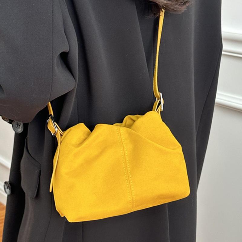 Niche design handbag women's 2025 new Korean fashion retro shoulder bag trend versatile messenger bag trend