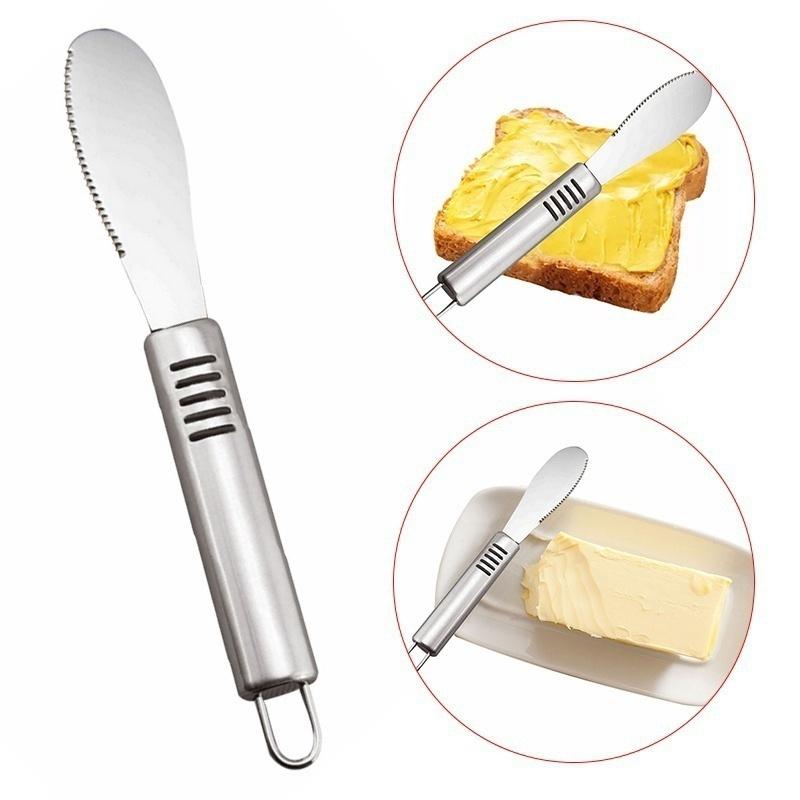 Stainless Steel Butter Knife Cake Cream Knife Spatula Smoother Icing Frosting Spreader Fondant Pastry Cake Decorating Baking