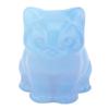 Cat Figurine Crystal Stone Carved Statue Cute Ornament for Home and Office Desk Decoration